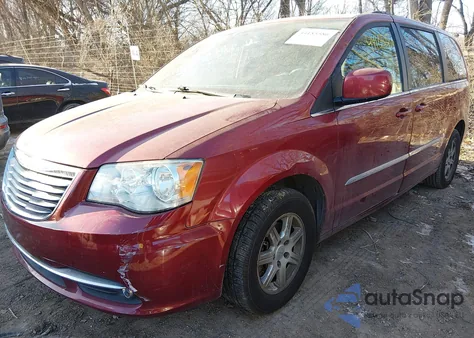 2012 Chrysler Town & Country Touring from USA, damaged, VIN 2C4RC1BG5CR386455